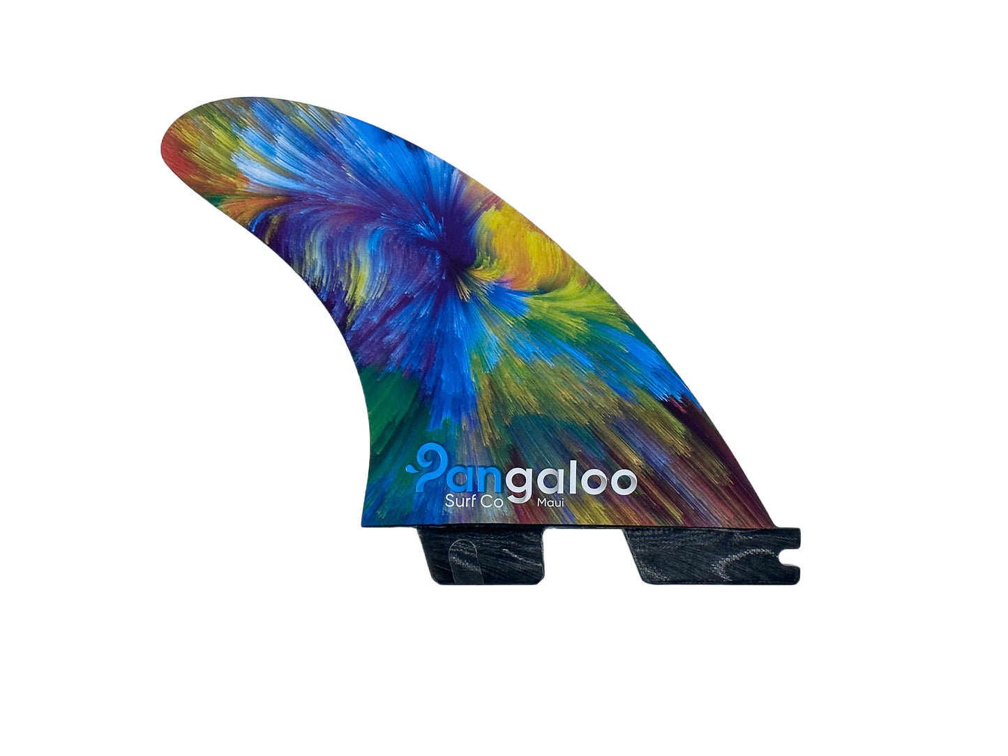 Thruster Surf Fins - Size Small - FCSII Fin Box (Multicolor Chromatic)